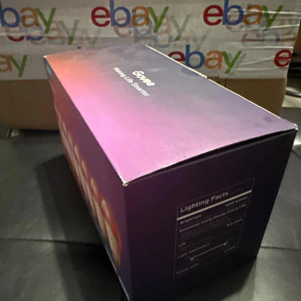 Govee RGBWW Smart LED Bulb 8-Pack H6006 A19 E26 1000LM Matter Alexa Google
